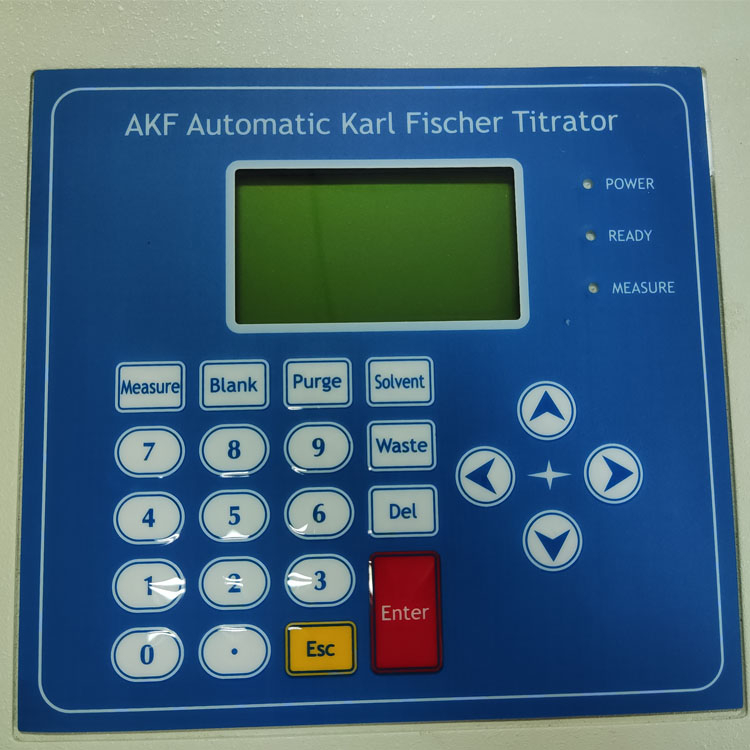 Automatique Karl Fischer Volumetric Water Content Titrator Humiture Analyzer 0,001% -100%