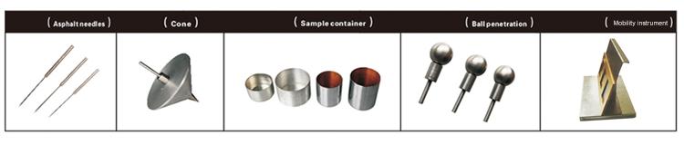 Accessoires de p&eacute;riph&eacute;rique de test de p&eacute;n&eacute;tration d'aiguille d'asphalte