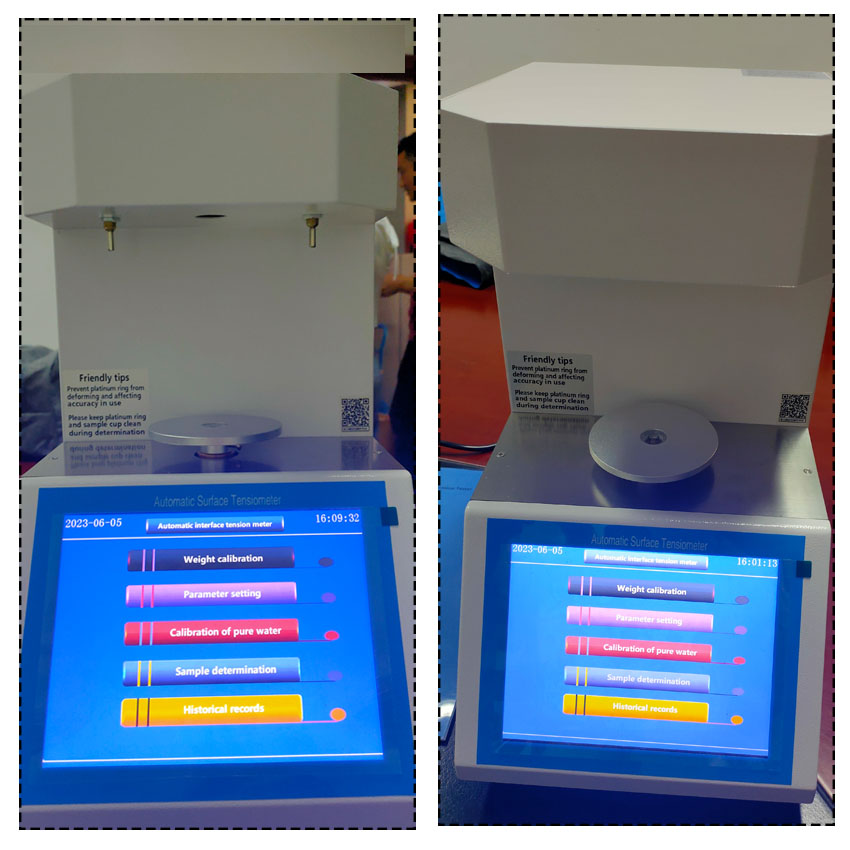 Test de tension interfaciale ASTM D971