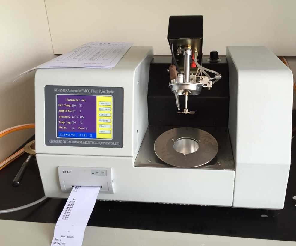 Test du point d'&eacute;clair en coupelle GD-261D