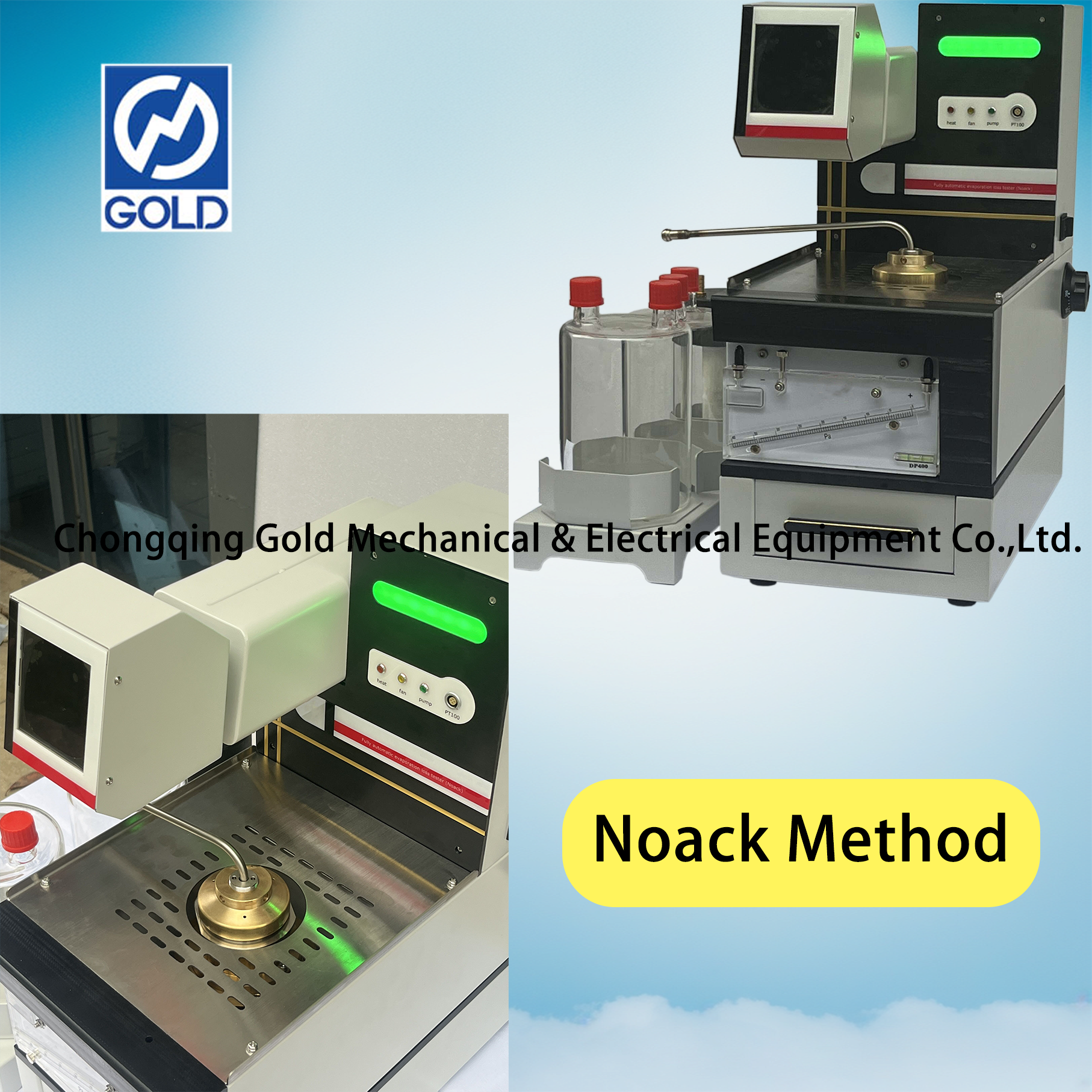 Testeur de perte d'&eacute;vaporation d'huile lubrifiante (m&eacute;thode NOack) - 3