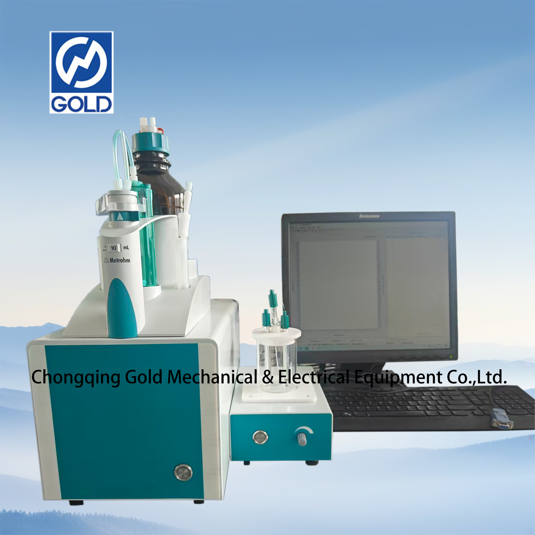 Testeur d'indice d'acide entièrement automatique, titrateur de potentiomètre ASTM D664