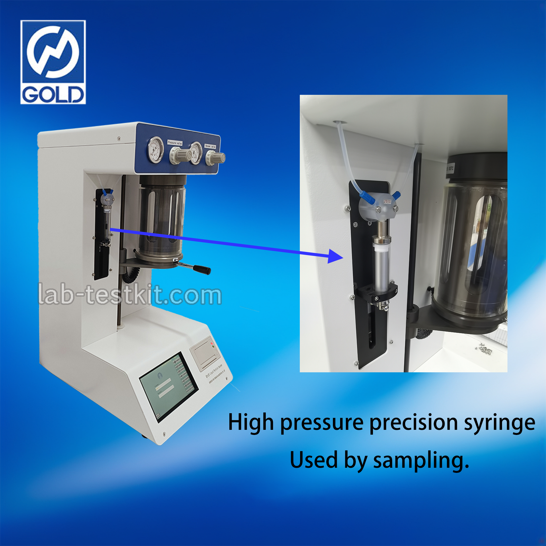 D&eacute;tecteur de particules d'instrument d'huile hydraulique