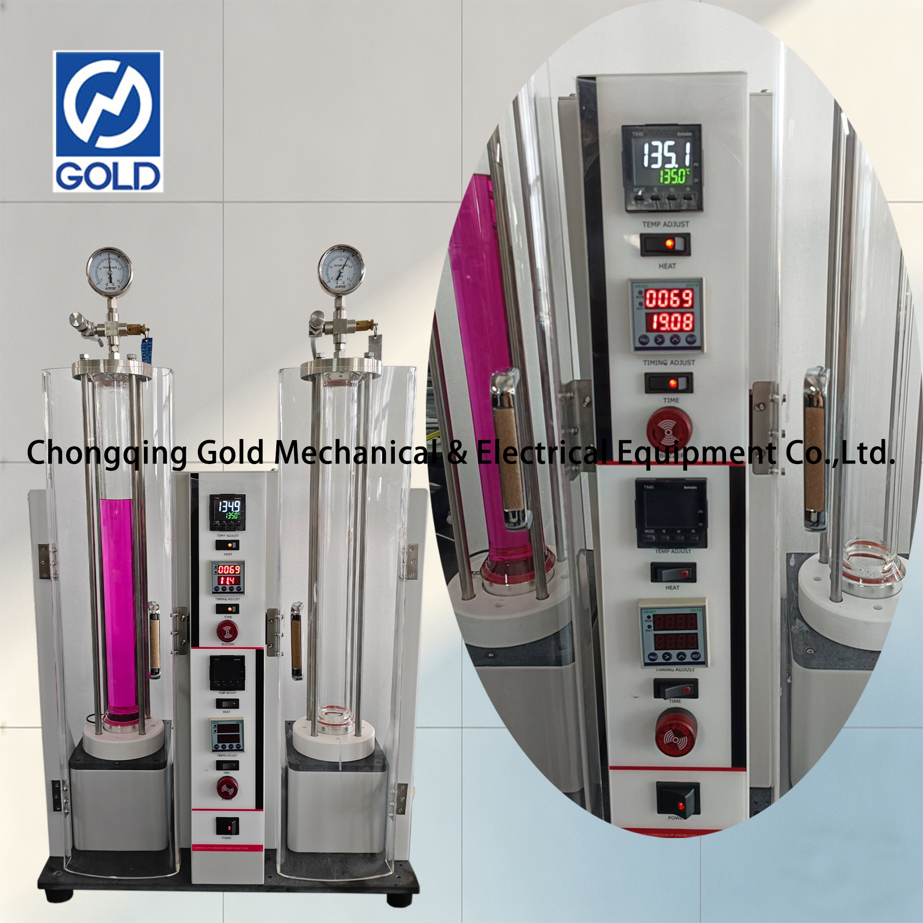 Testeur de corrosion en alliage d'aluminium ASTM D4340 pour liquide de refroidissement moteur