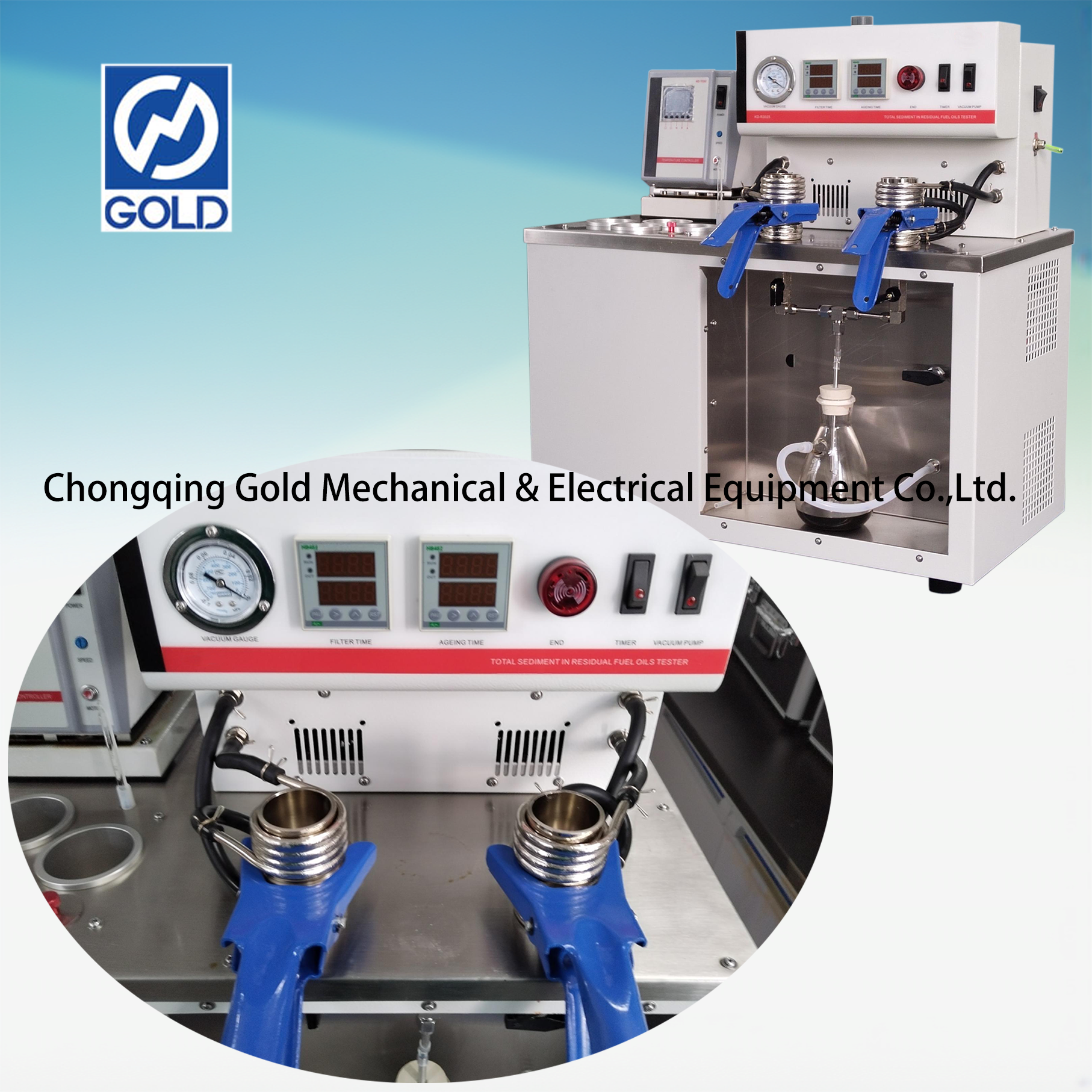 Huile de carburant Total Tester de s&eacute;diments-3