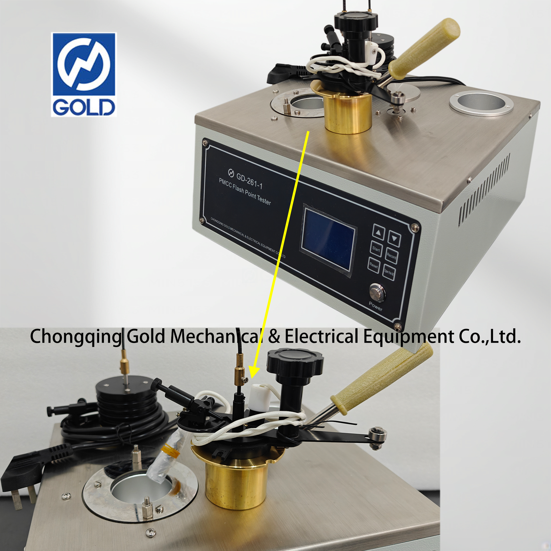 Testeur à coupelle fermée PMCC Pensky Martens ASTM D93