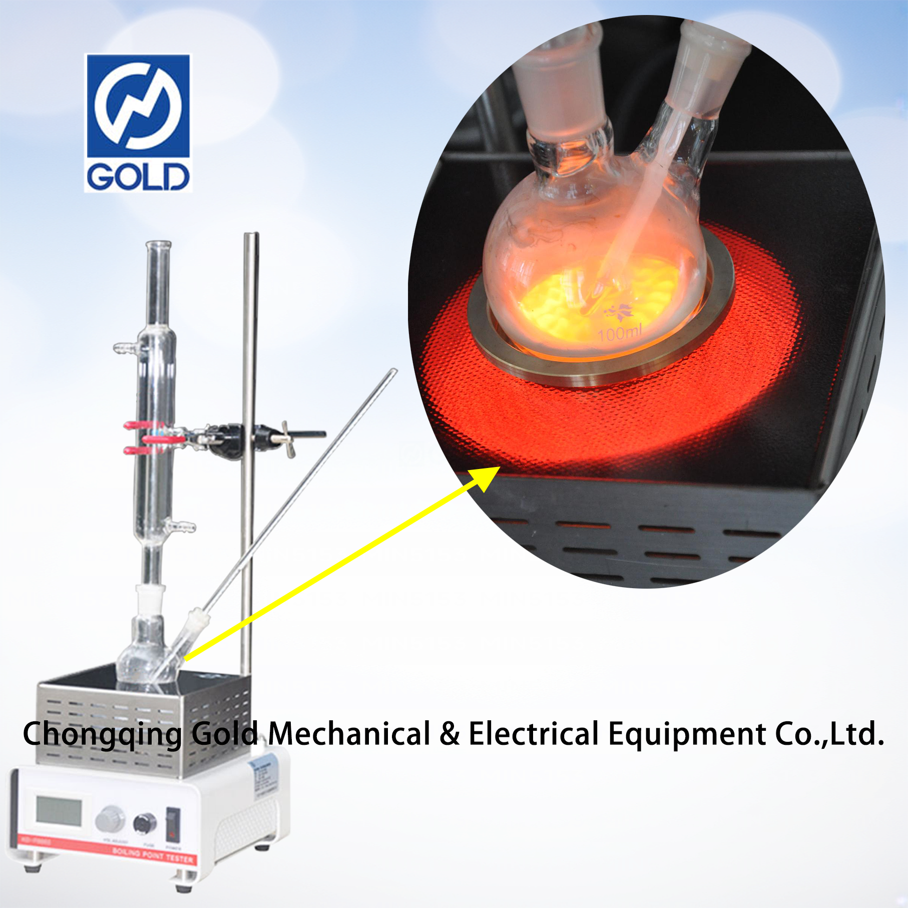 Testeur de point d'ébullition d'équilibre de liquide de frein