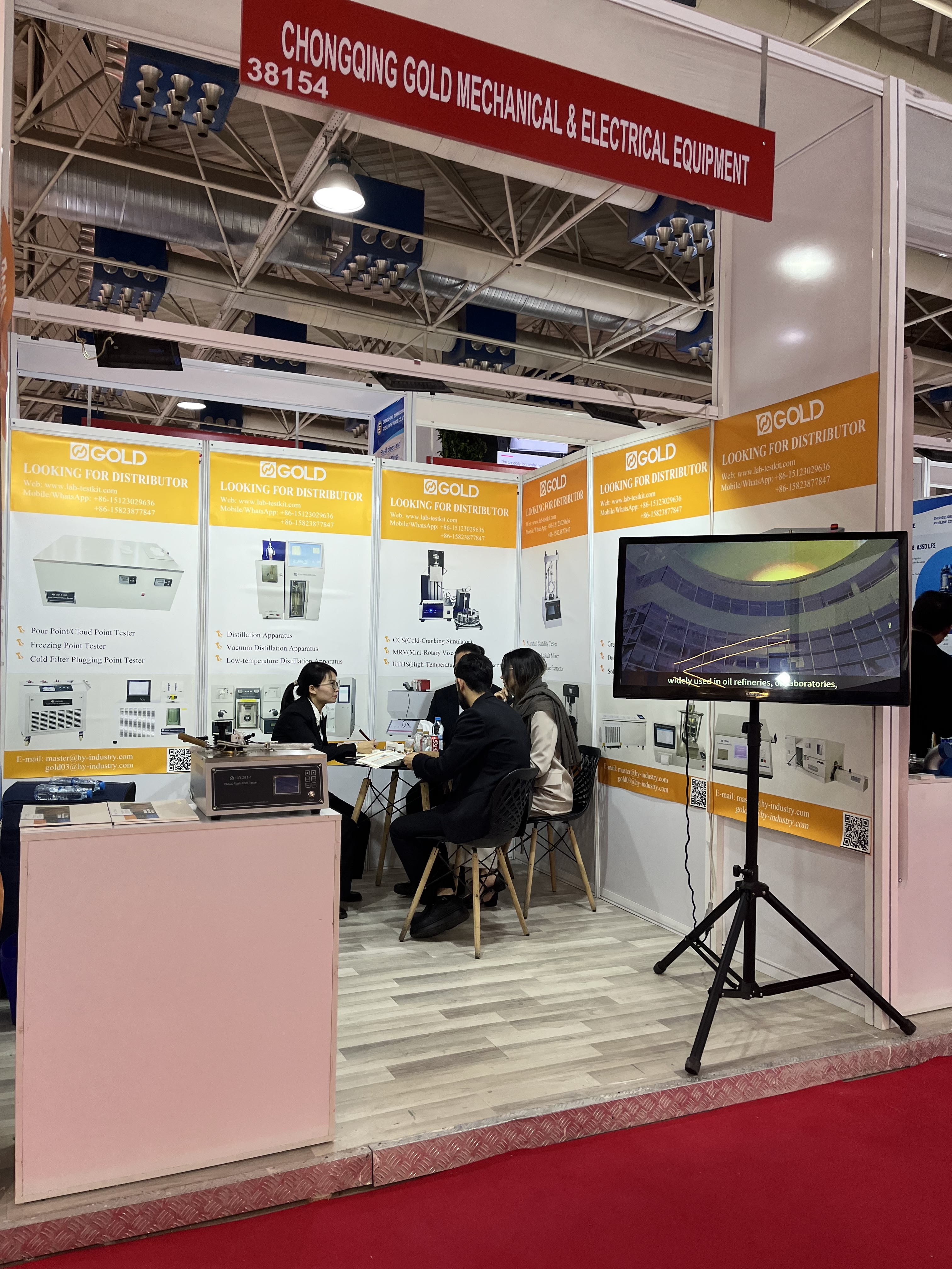 Instruments d'essai de p&eacute;trole