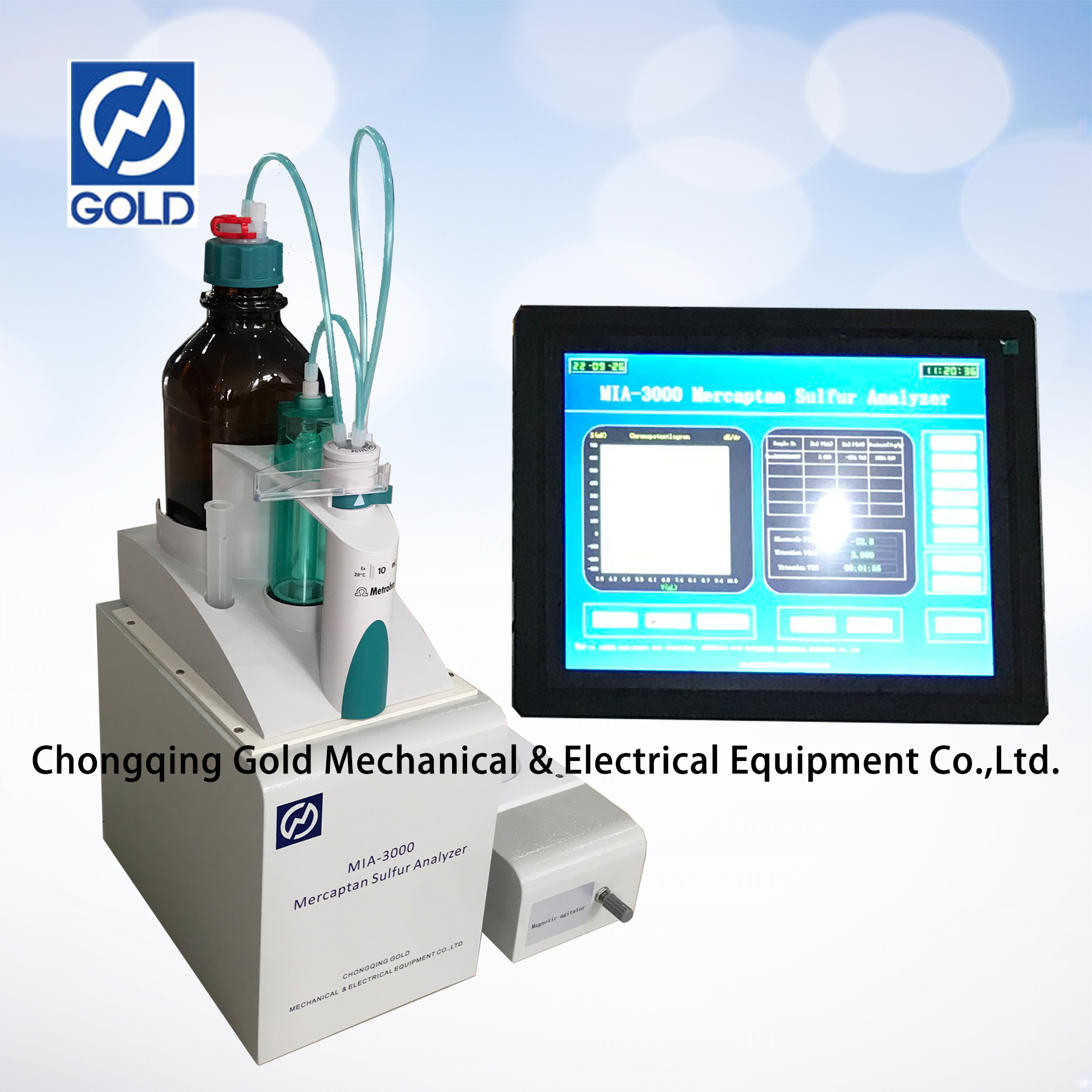 Analyseur de soufre mercaptan ASTM D3227