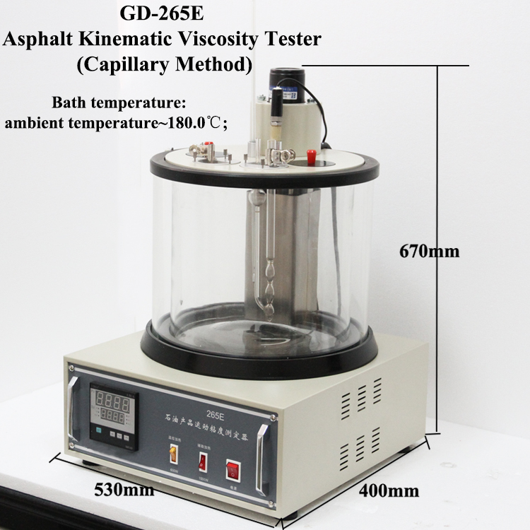 Viscosit&eacute; du compteur de viscosit&eacute; en asphalte
