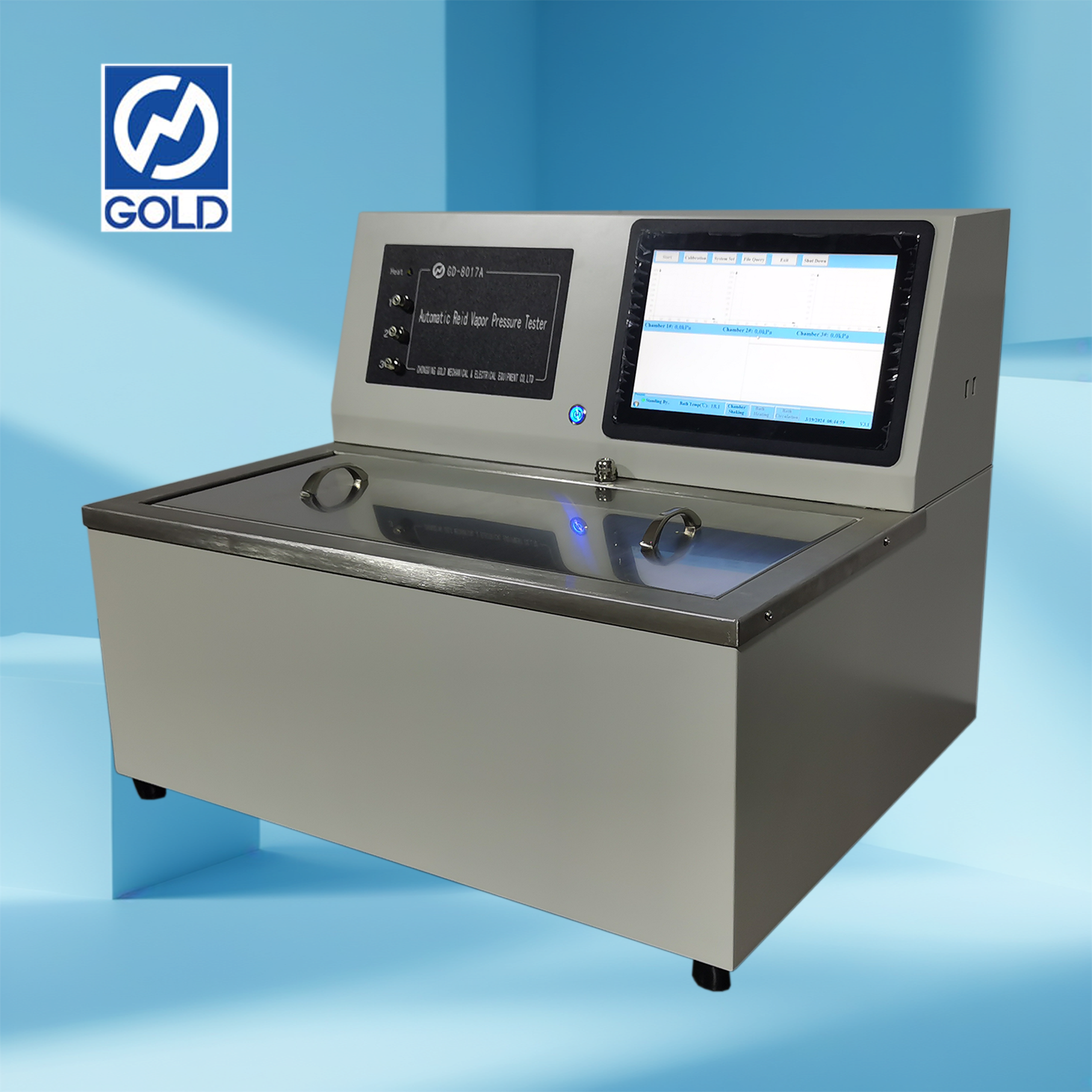 Testeur RVP de pression de vapeur Reid satur&eacute; automatique