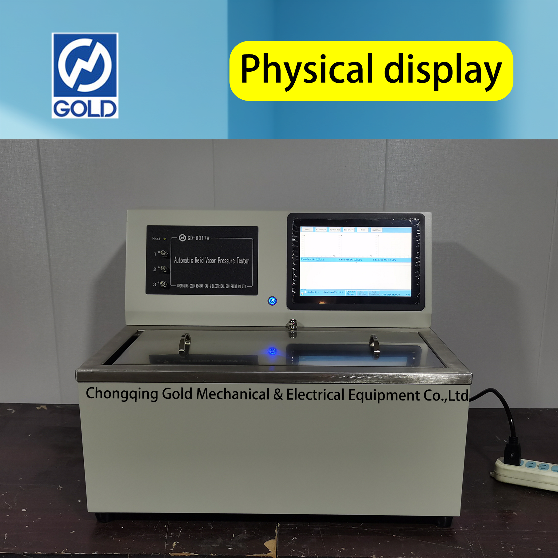 Testeur de pression de vapeur Reid satur&eacute; automatique - 1