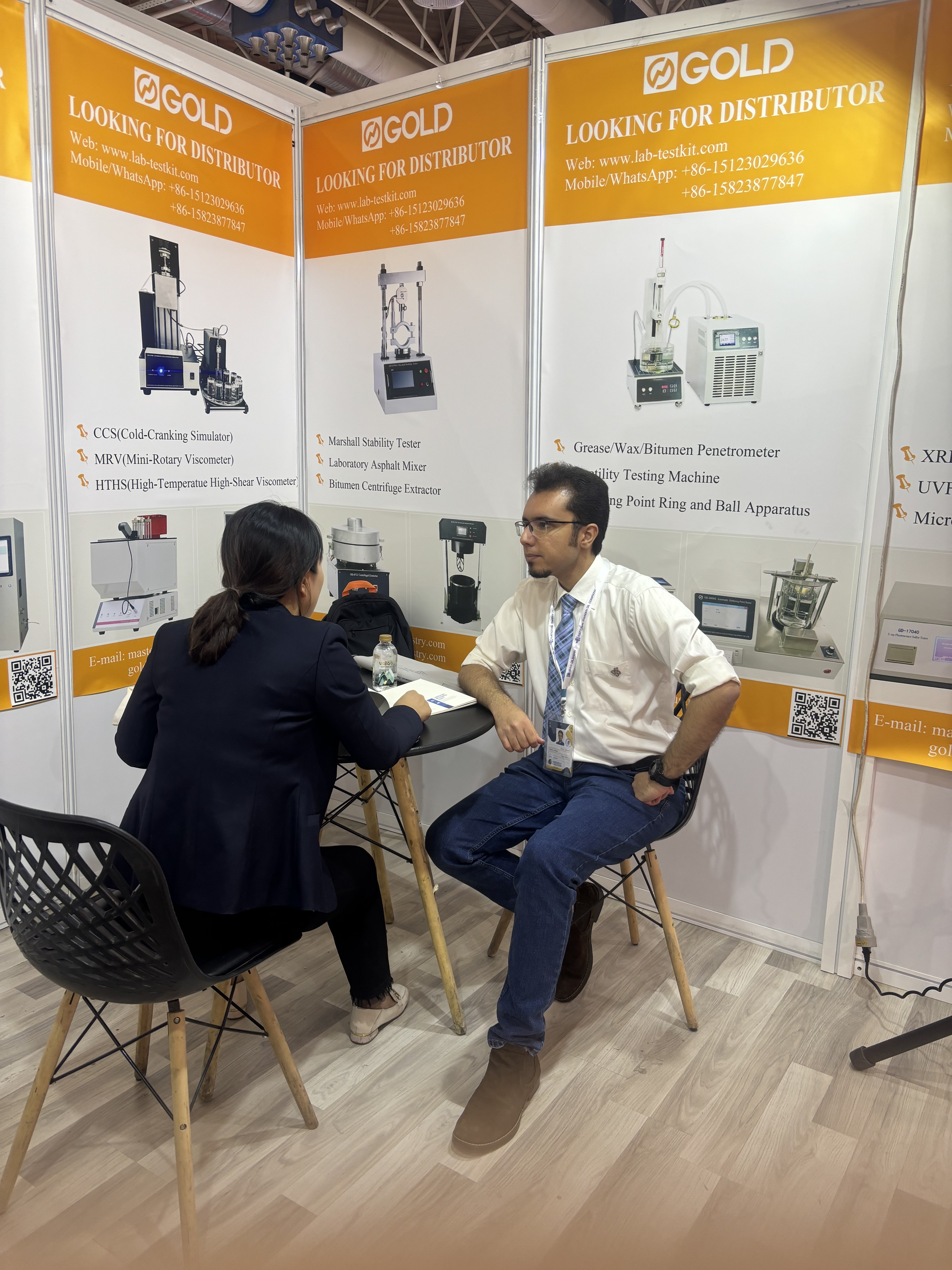 Instrument d'essai d'asphalte (2)