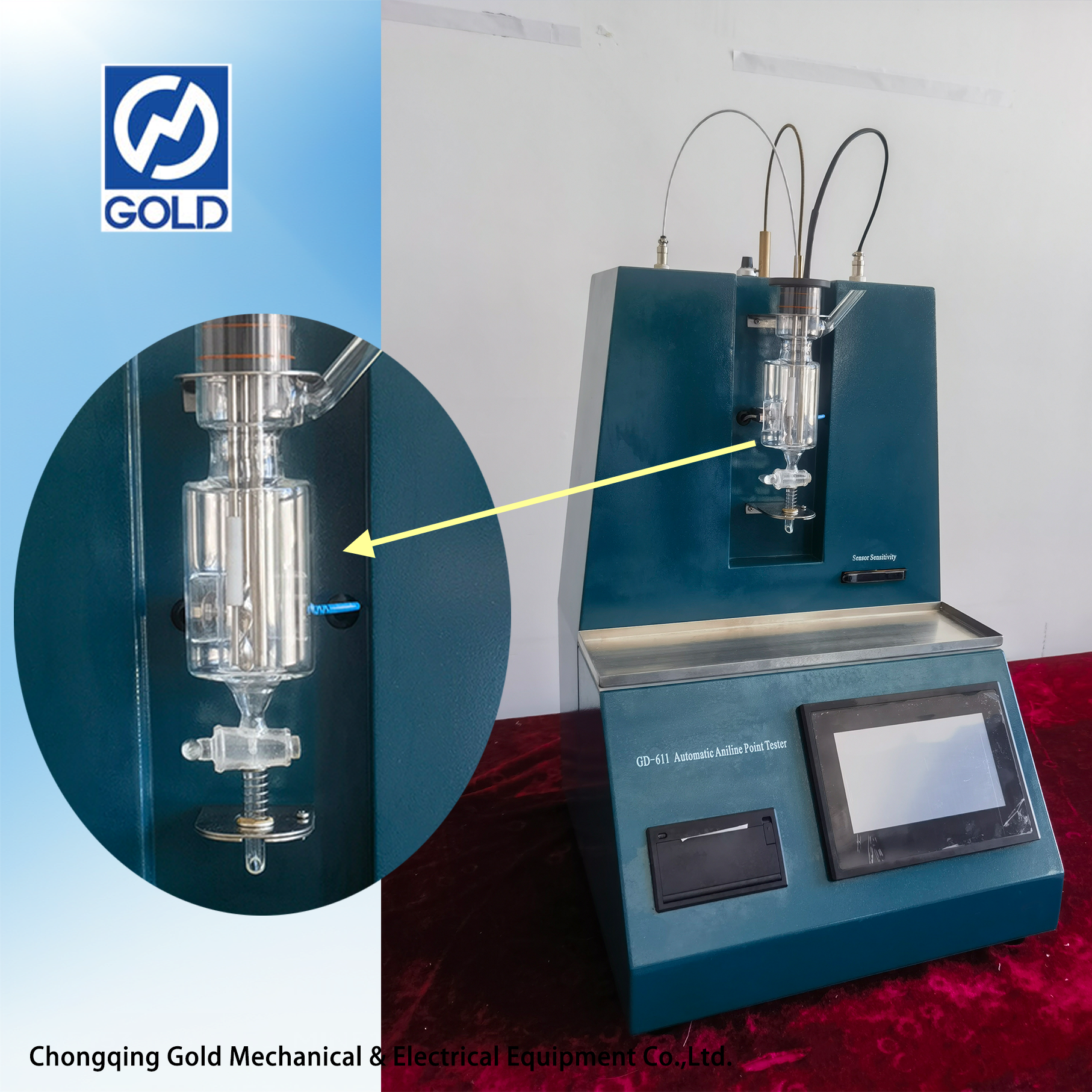 Testeur de point de l'aniline automatique-13