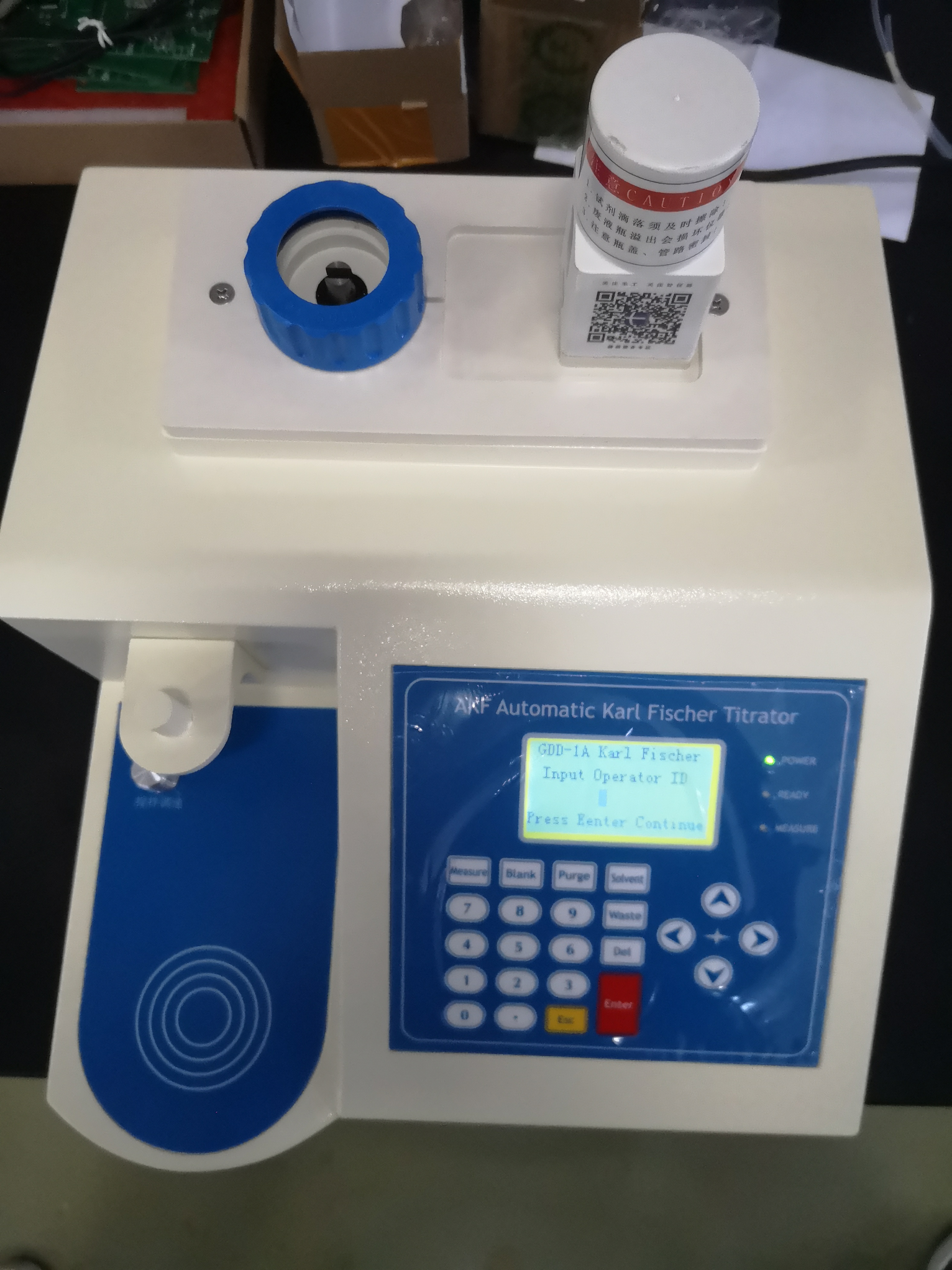 Volum&eacute;trique Karl Fischer Titrator