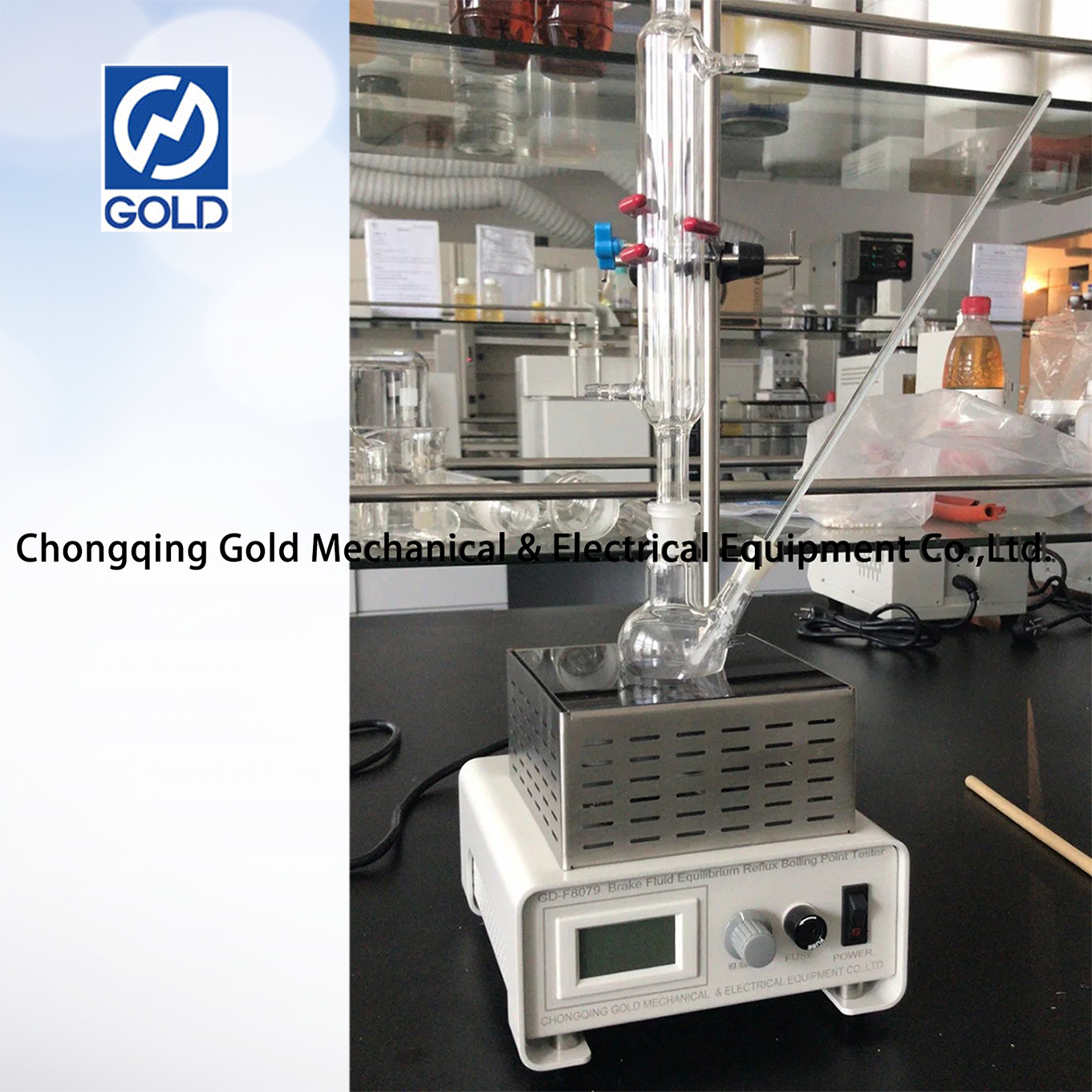 Testeur de point d'&eacute;bullition de reflux d'&eacute;quilibre de liquide de frein-1