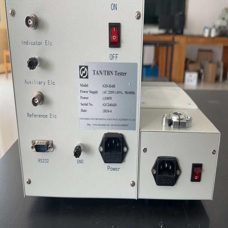 Témoignage total d'acide total de base par titrage potentiométrique