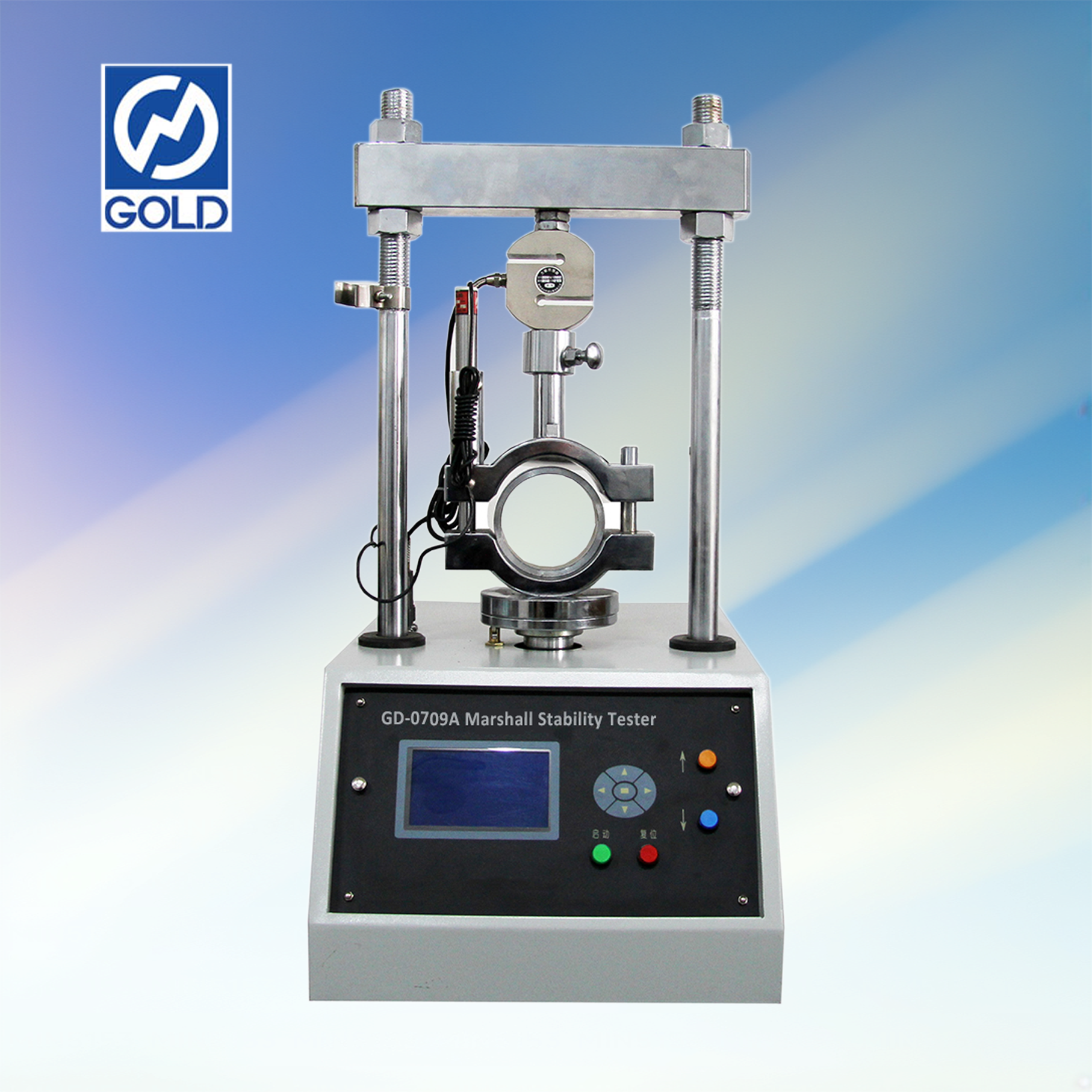 ASTM D6927 Auto Digital Marshall Stability Compression Machine-1