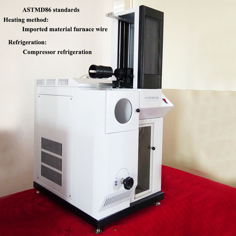 ASTM D86 Équipement automatique de distillation à vide du point d'ébullition pour les produits de pétrole