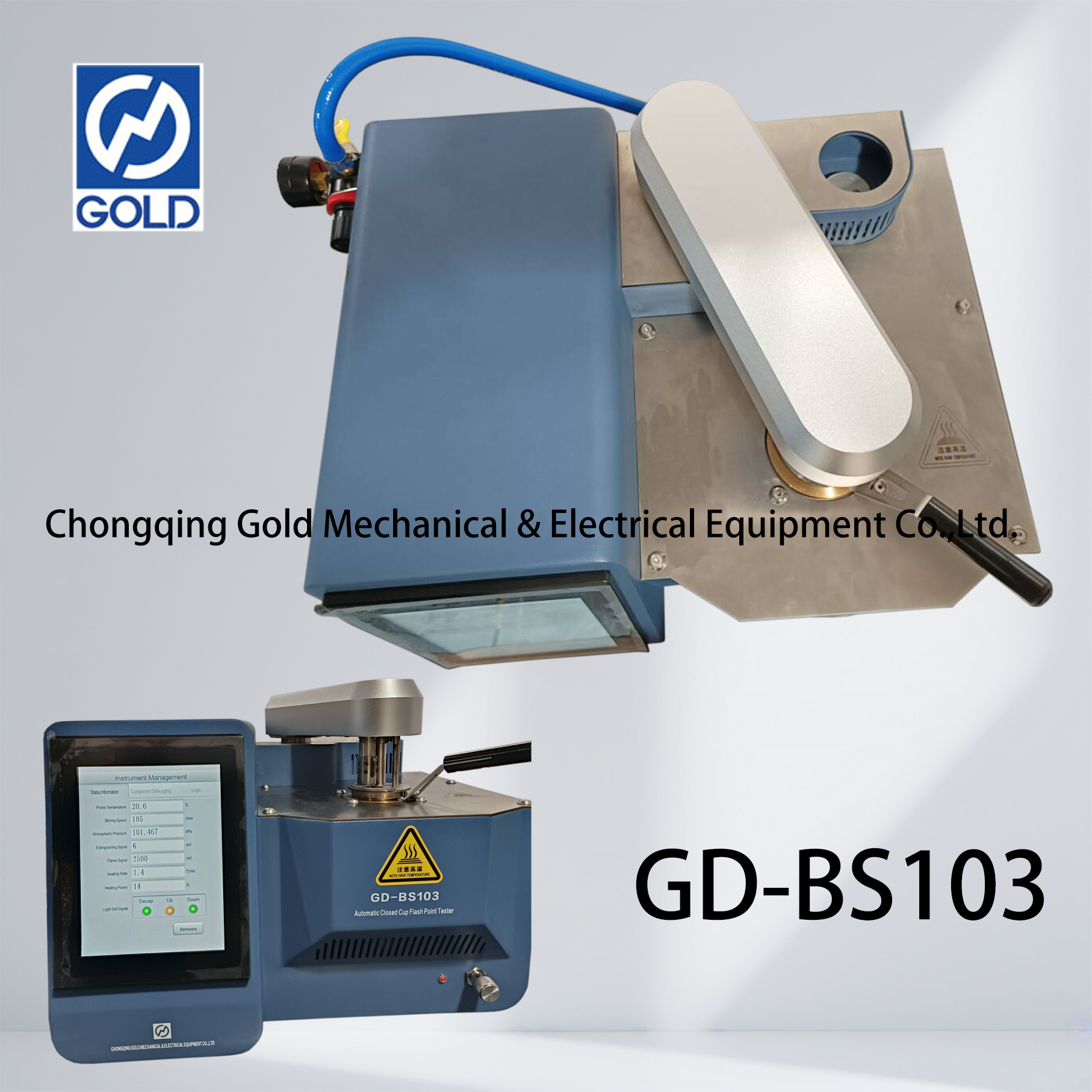 Testeur de point d'&eacute;clair en coupe ferm&eacute;e-2