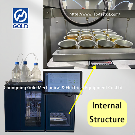 Huile lourde automatique et huile r&eacute;siduelle SARA Component Analyzer-4