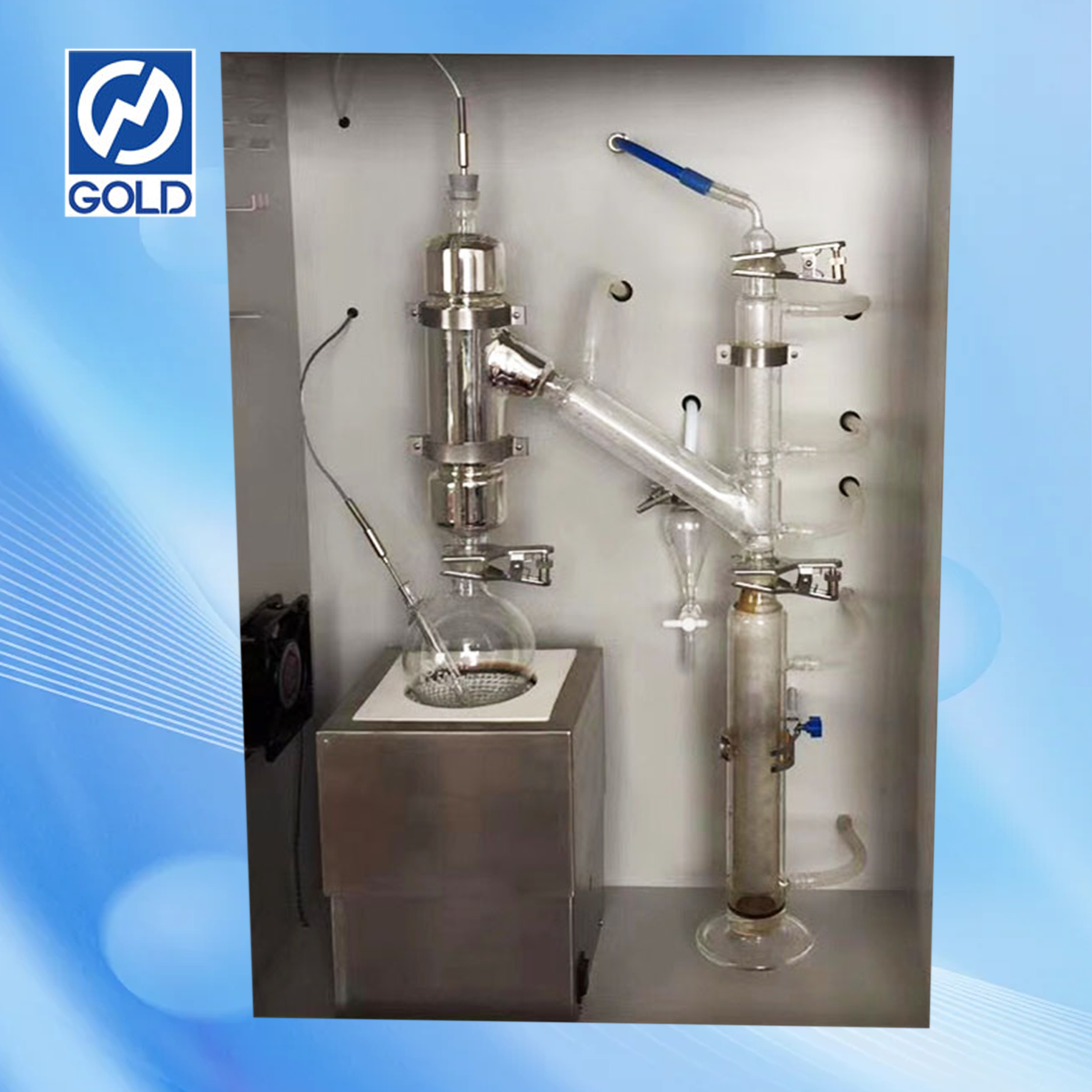 Testeur de distillation sous vide ASTM D1160-1