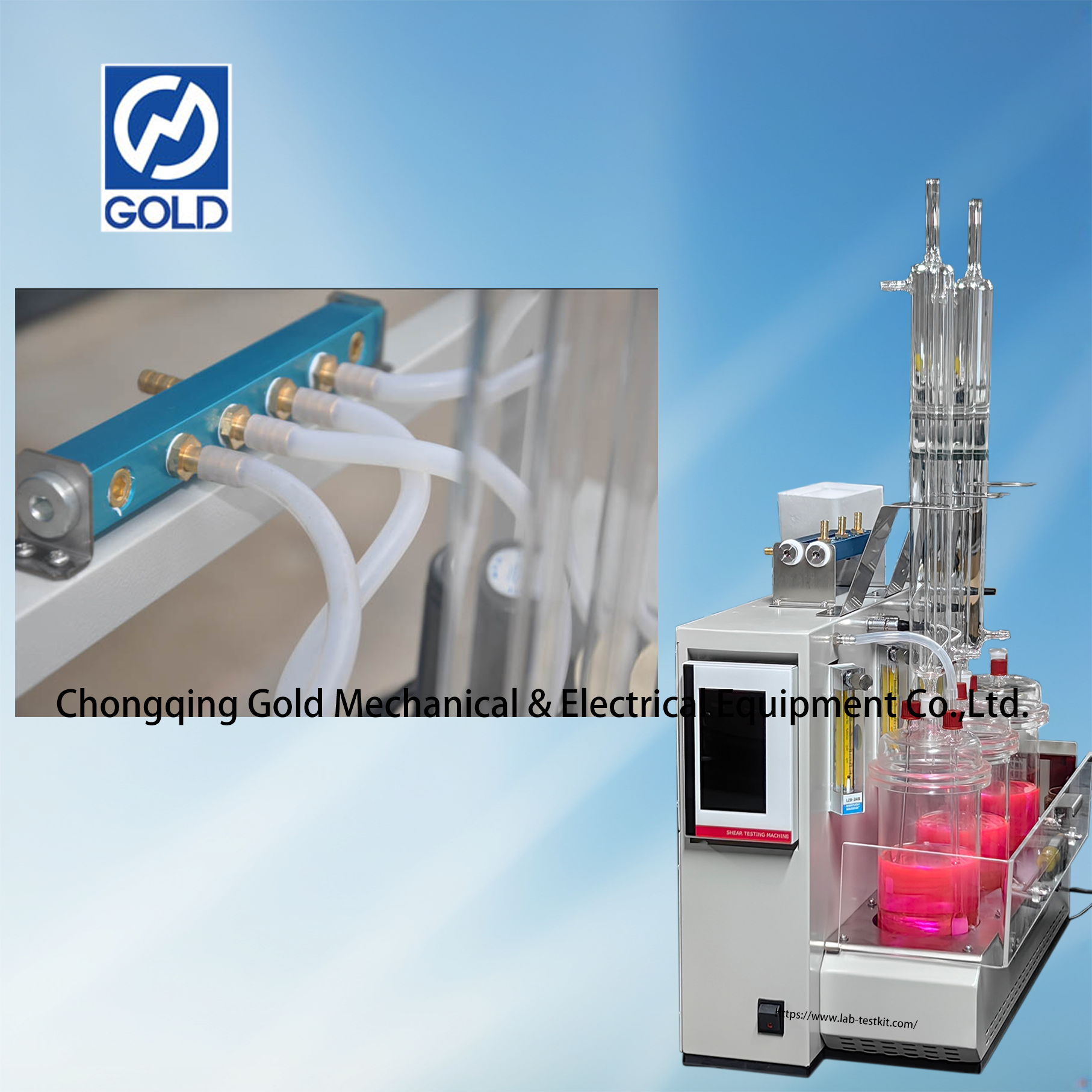 ASTM D1384 Testeur de corrosion du liquide de refroidissement du moteur