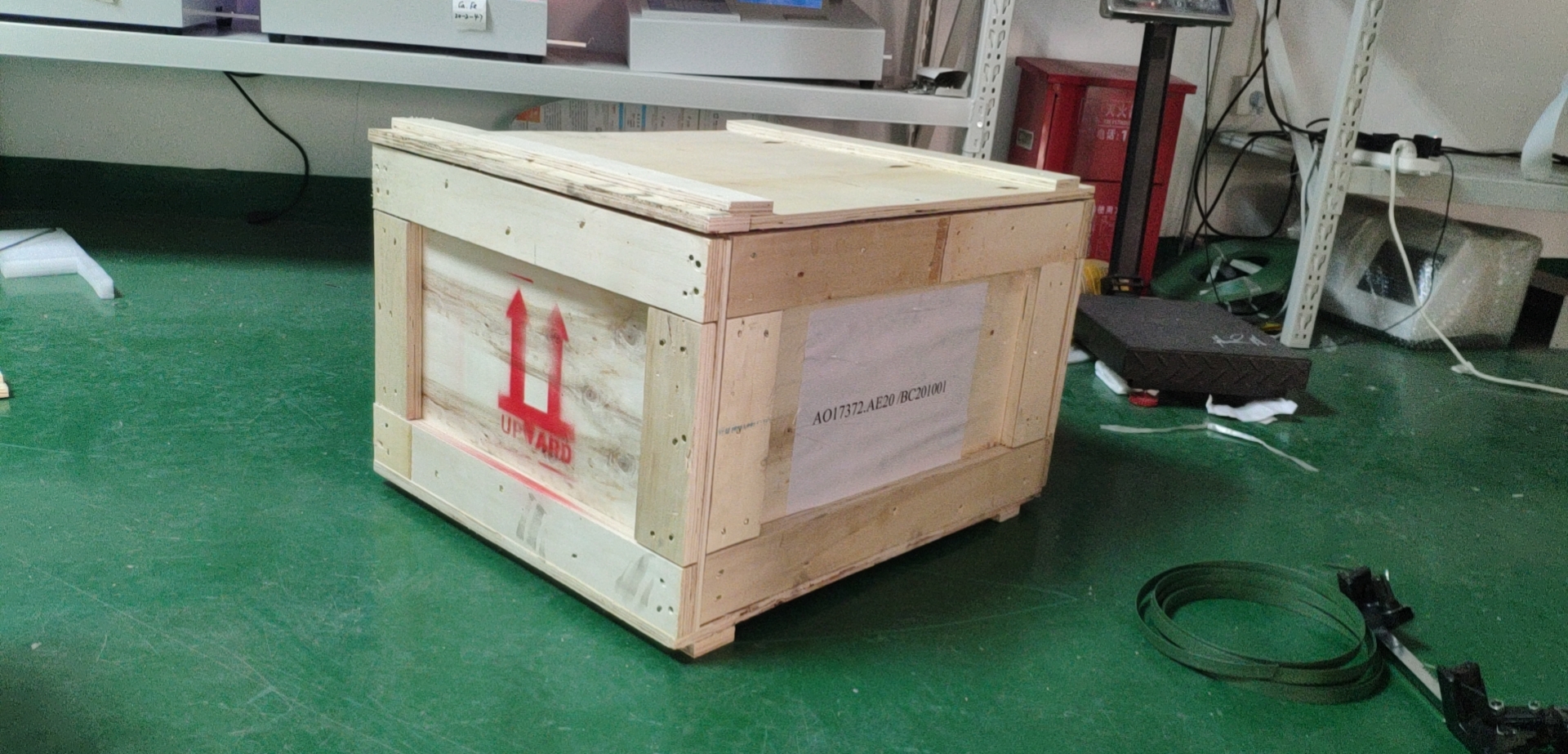 emballage de l'analyseur de soufre