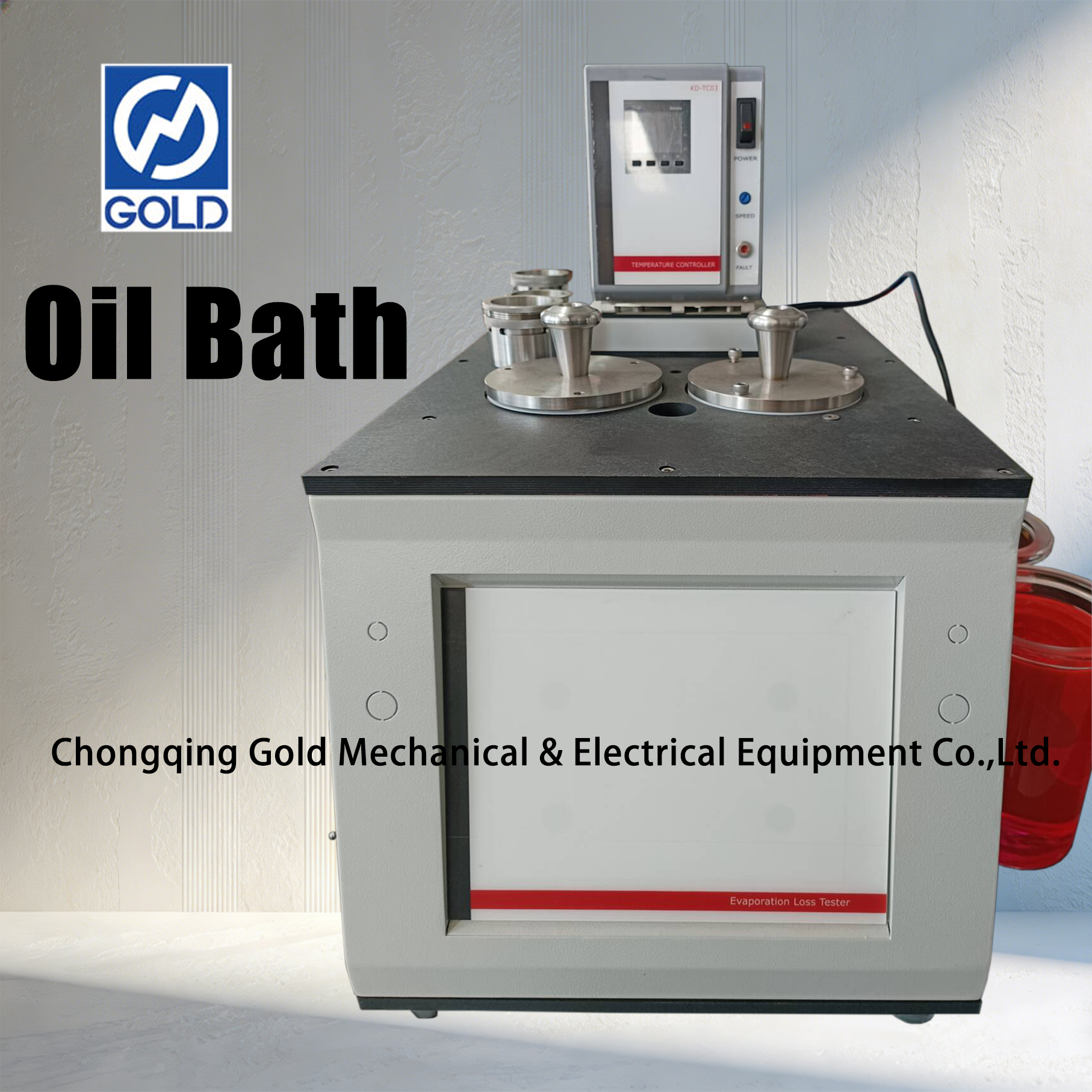 Testeur de perte par évaporation ASTM D972 des graisses et huiles lubrifiantes (bain d'huile)