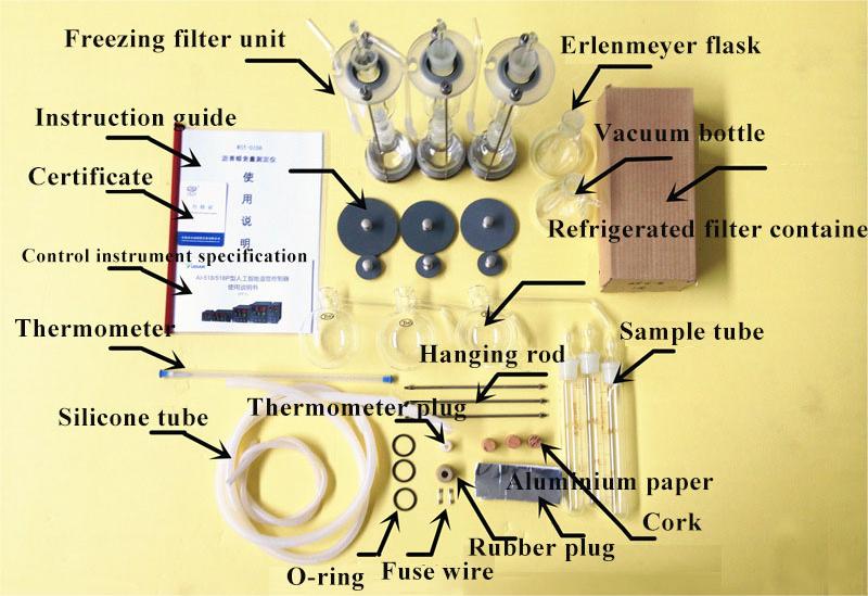 test de contenu de cire