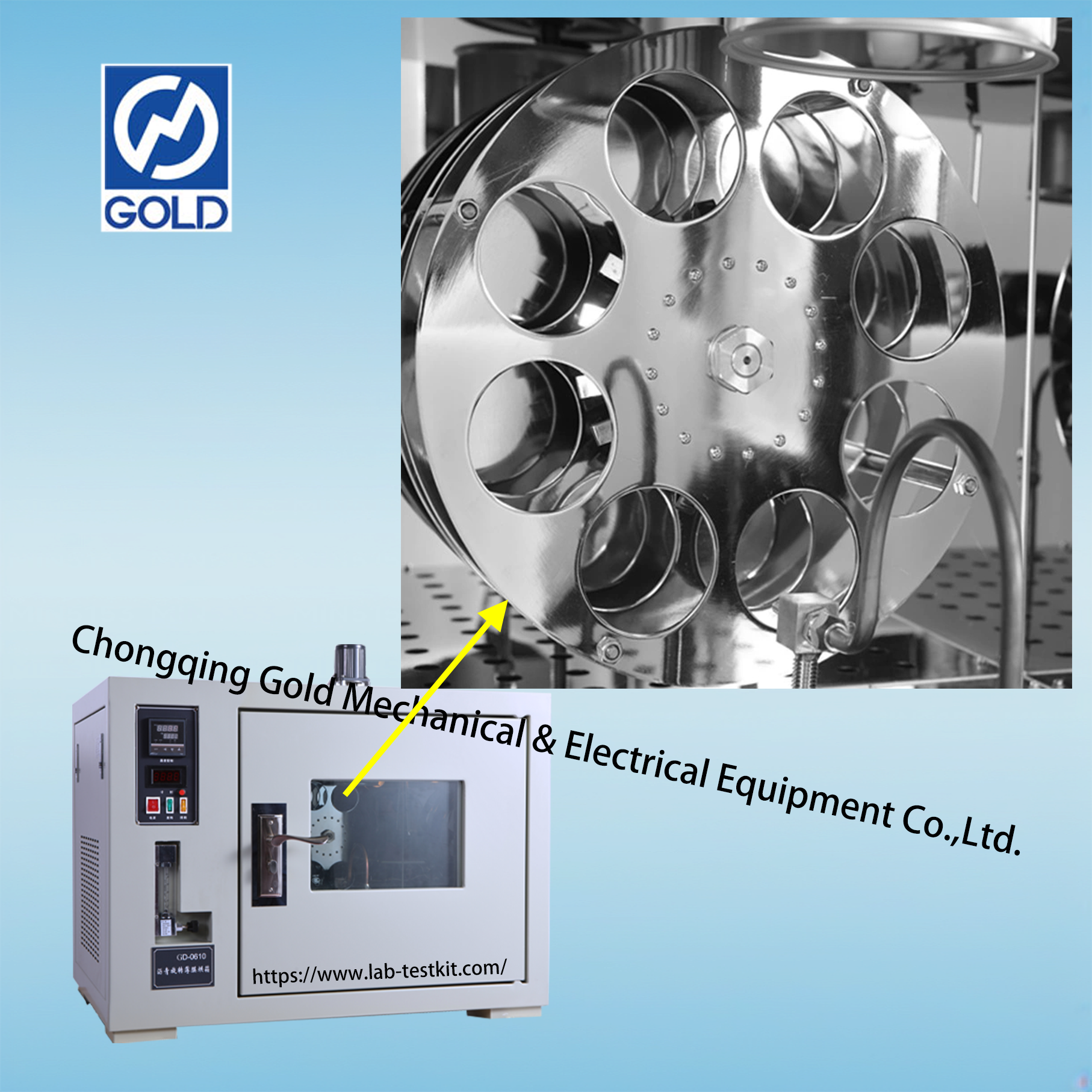 GD-0610 Asphalt Rolling Thin Film Four (RTFO) -5