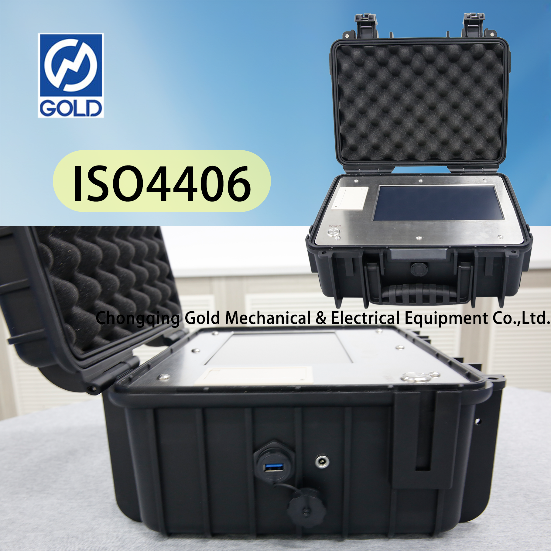 Compteur de particules d'huile portable+4