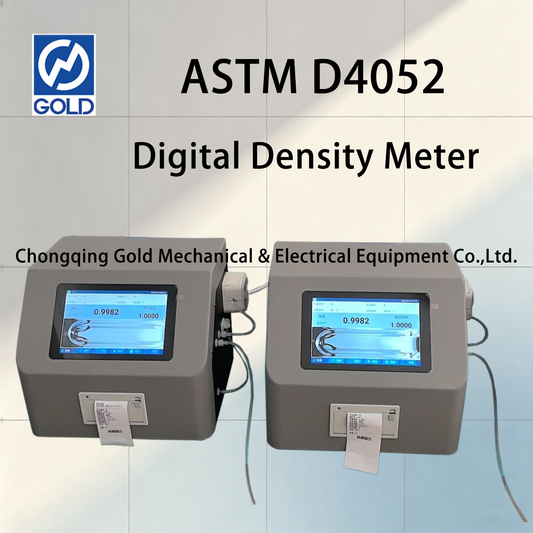 Densimètre numérique automatique ASTM D4052 pour liquides