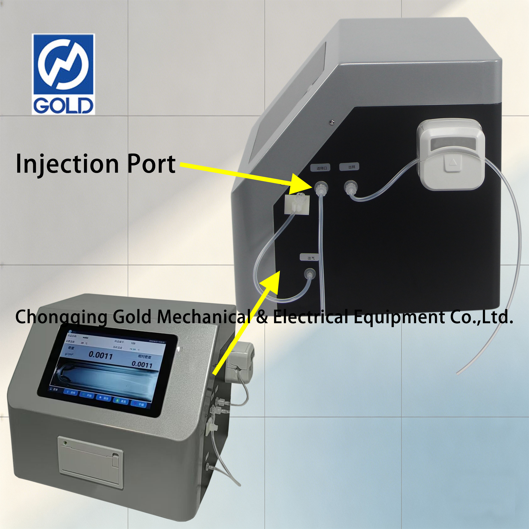 Densimètre numérique automatique ASTM D4052 pour liquides