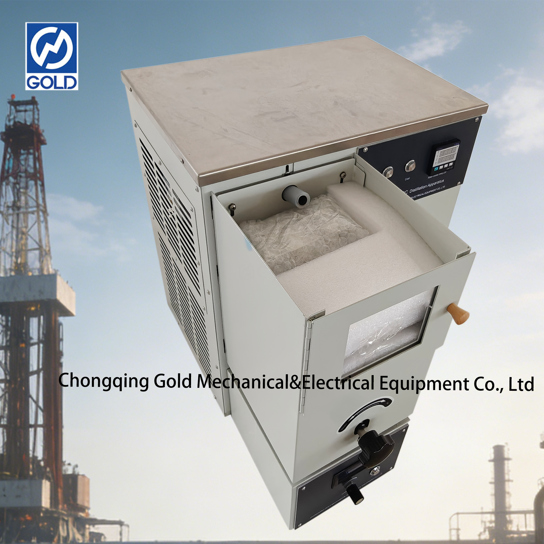 Appareil de distillation de laboratoire pétrolier ASTM D86