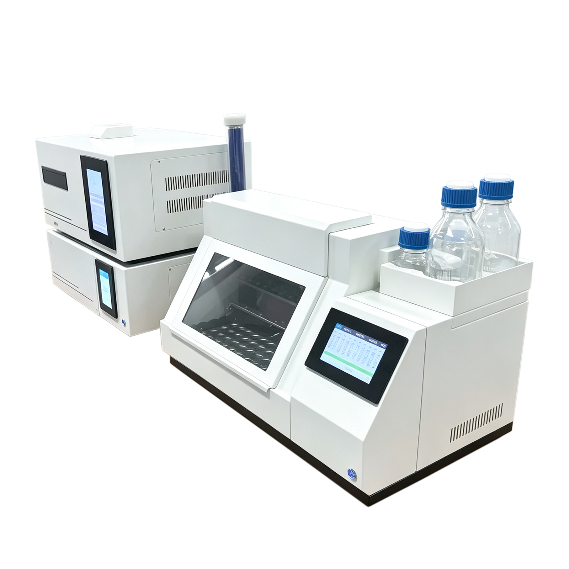 Analyseur de chromatographie de pr&eacute;paration de tiges